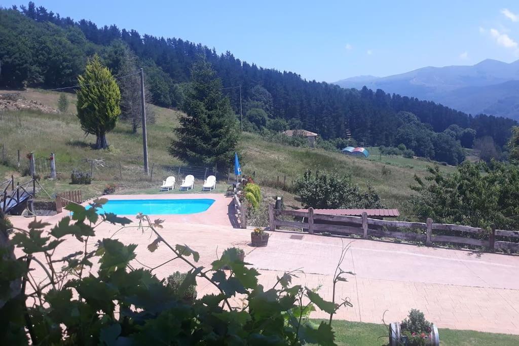 Caserio Vasco Con Piscina Y Barbacoa Orozko Экстерьер фото