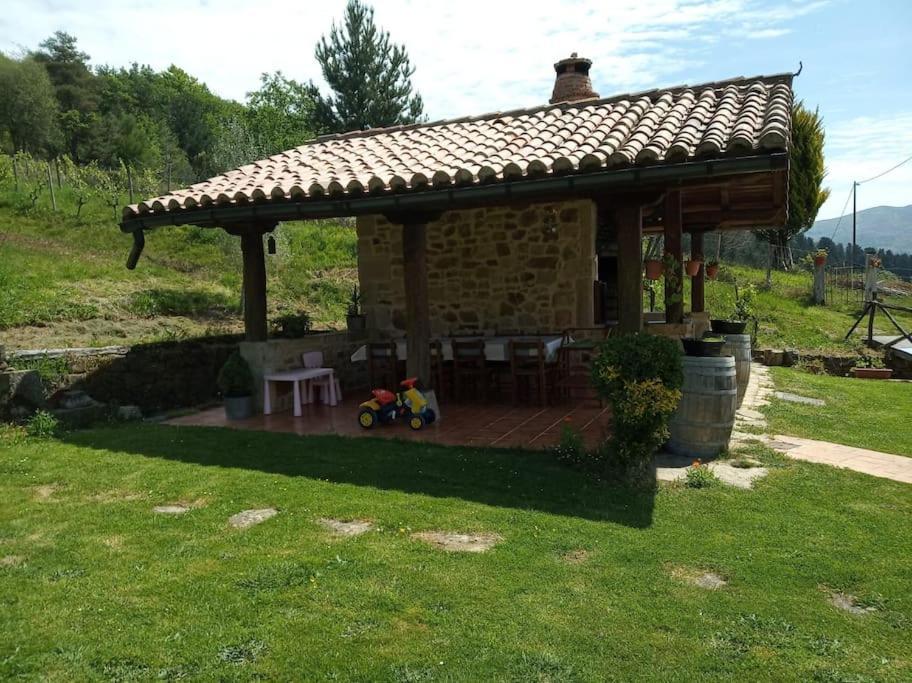 Caserio Vasco Con Piscina Y Barbacoa Orozko Экстерьер фото