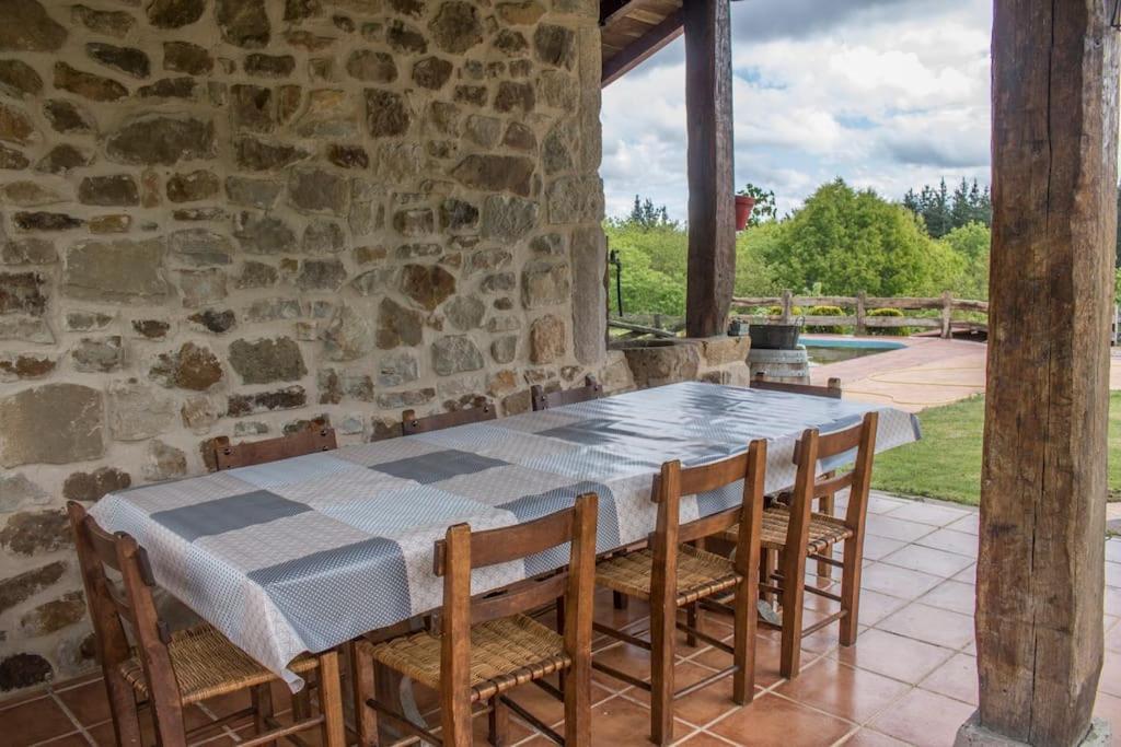 Caserio Vasco Con Piscina Y Barbacoa Orozko Экстерьер фото