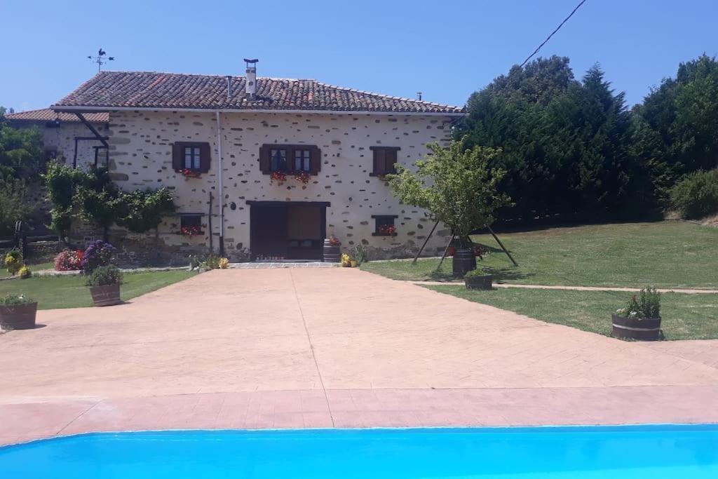 Caserio Vasco Con Piscina Y Barbacoa Orozko Экстерьер фото